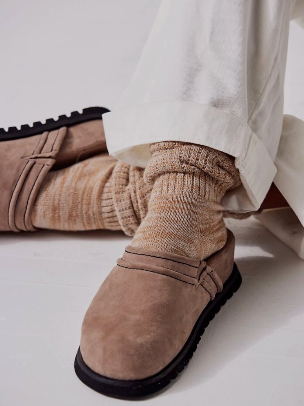 Milo Everyday Mules Oyster